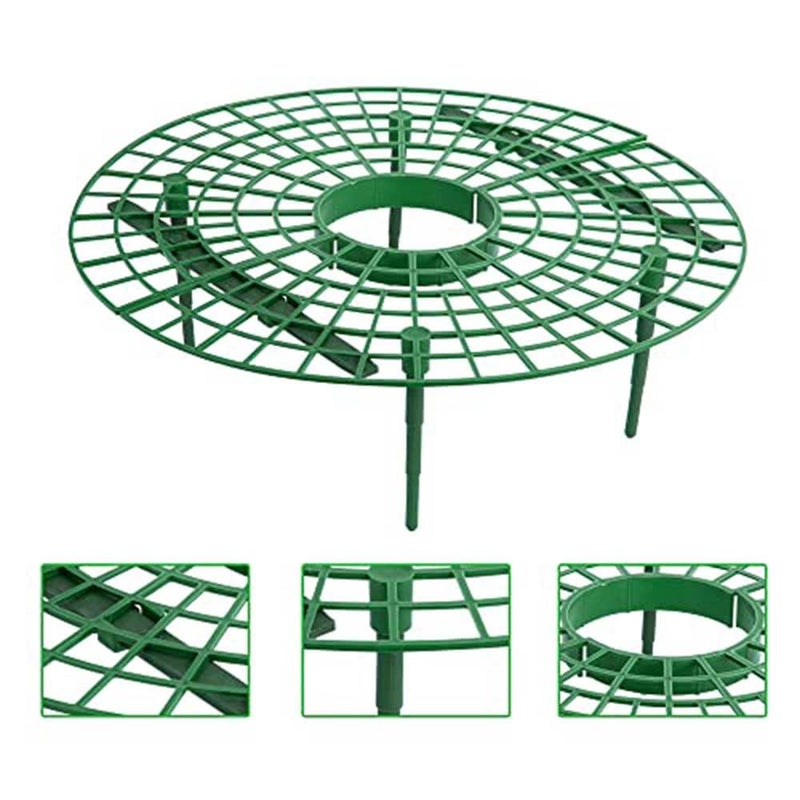 Iceyyyy 5 Pack Strawberry Plant Support - Strawberry Growing Racks with 4 Sturdy Legs - Strawberry Growing Frame Keep Berries Clean - Image 3
